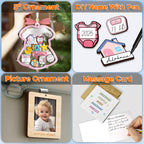 Baby’s First Christmas Shaking Ornament – Personalized Keepsake Gift for Boy or Girl